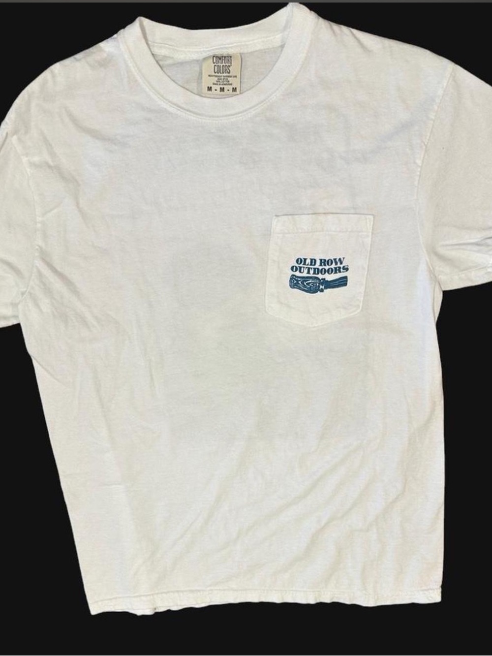 Old Row Outdoors Comfort Colors Pocket Tee M